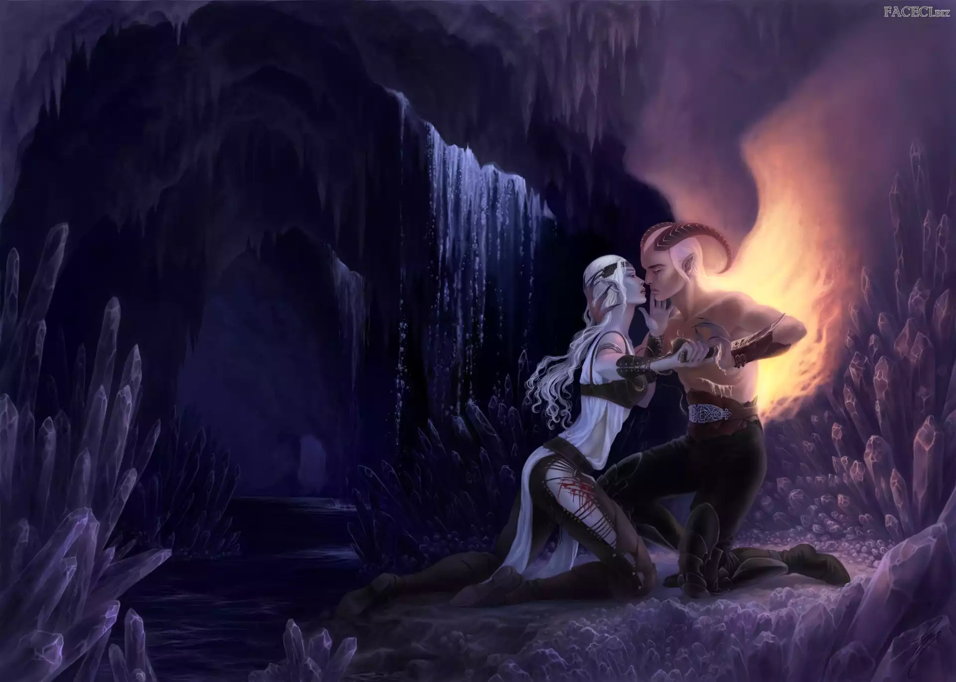 Jaskinia, Kobieta, Mężczyzna